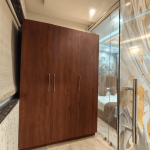 Premium wooden wardrobe in Super Deluxe hotel room in Orai, Jalaun Uttar Pradesh
